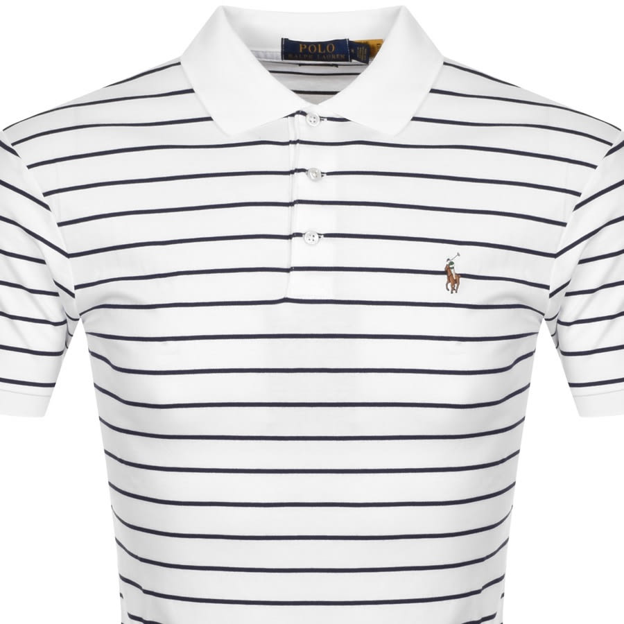 Alternative Image for ProductRalph Lauren Short Sleeved Polo T Shirt White2